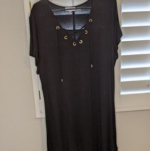 Black Calvin Klein dress